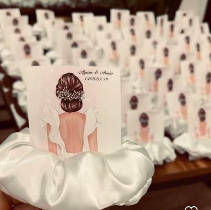 Blush Bridal Shower Favors