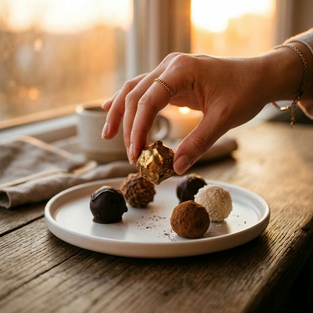 Golden Hour Truffles Lifestyle