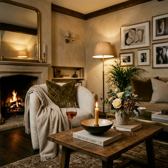 Signature Scent Candle Lifestyle